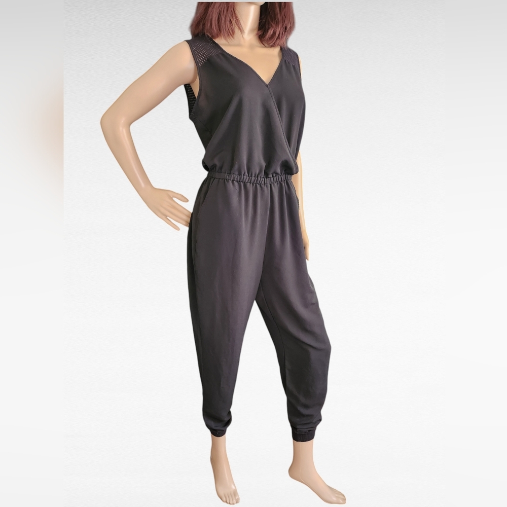 Bisou Bisou Black Jumpsuit for Versatile Looks S